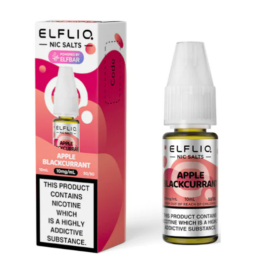 APPLE BLACKCURRANT - UK - ELFLIQ - 10mg LIQUID - 10 PACK