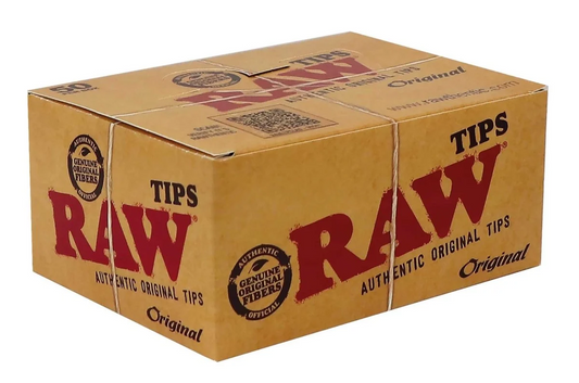 ORIGINAL - AUTHENTIC - TIPS - RAW - 50 Pack