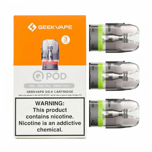 Q 0.4Ω POD - 2ML - GEEKVAPE - 20 PACK