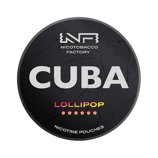 LOLLIPOP - 5 Dot - NICOTINE POUCH - CUBA - 10 Pack