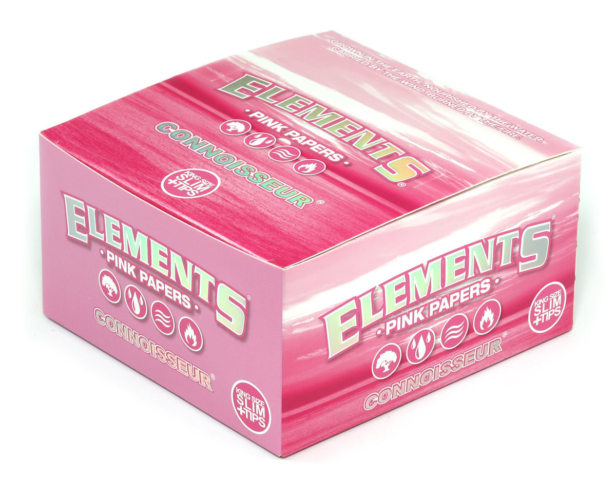PINK PAPERS - CONNOISSEUR - ELEMENTS - 24 Pack