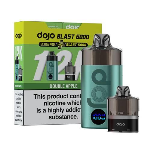 DOUBLE APPLE - DOJO BLAST 6000 - VAPORESSO - KIT - 1 Pack