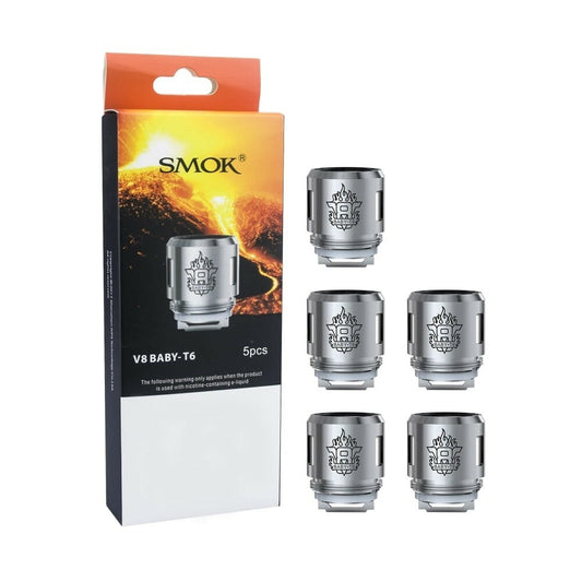 V8 BABY T6 - 0.2Ω COIL - SMOK - 1 PACK