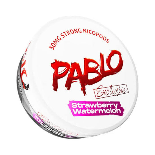 STRAWBERRY WATERMELON - NICOTINE POUCH - PABLO EXCLUSIVE- STRONG - 10 Pack