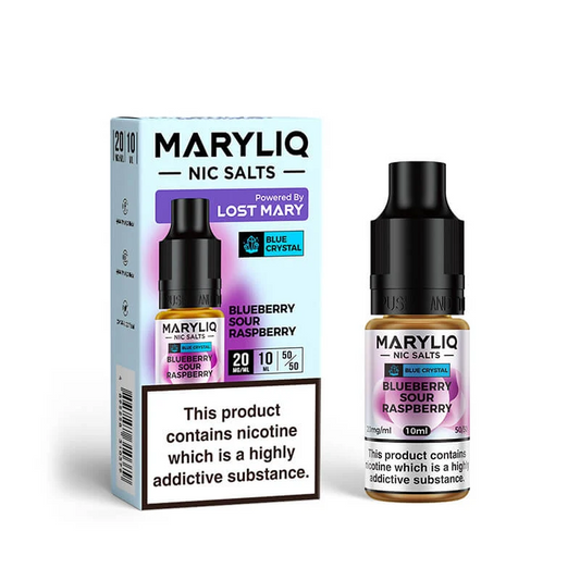 BLUE SOUR RASPBERRY - IE - MARYLIQ - 20mg LIQUID - 10 PACK