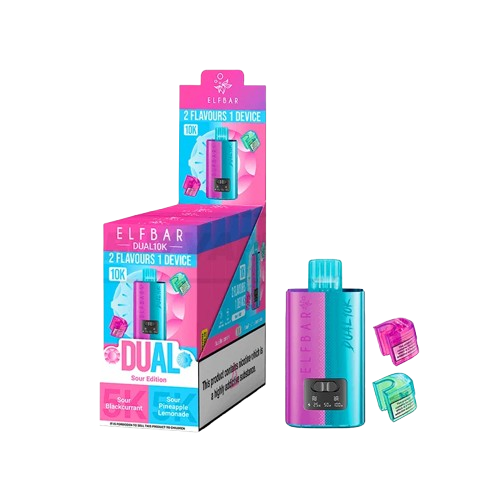 SOUR EDITION - UK - ELFBAR DUAL 10K - REFILLABLE KIT - 5 Pack