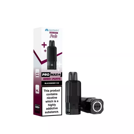 BLACKBERRY ICE - UK - HAYATI 6000 - POD - 5 Pack