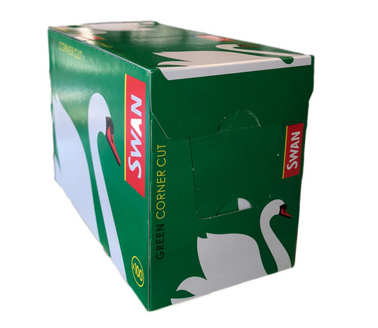 GREEN CORNER CUT - SWAN - 100 Pack