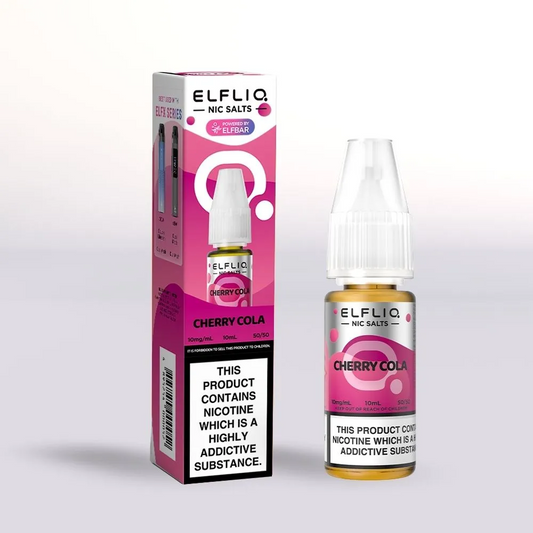 CHERRY COLA - UK - ELFLIQ - 10mg LIQUID - 10 PACK