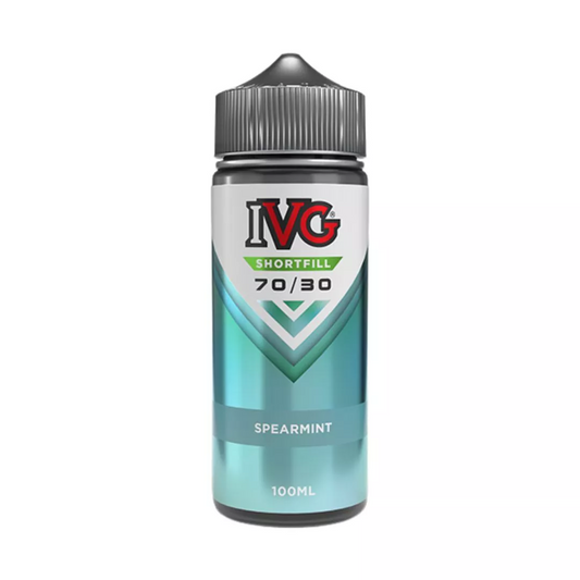 SPEARMINT -  UK - IVG 70/30 -  100ml LIQUID - 1 PACK