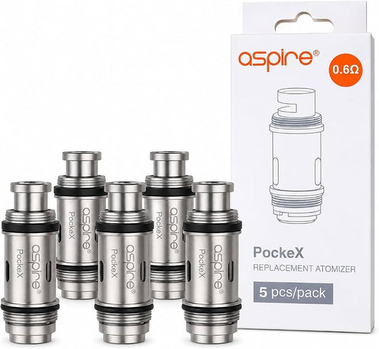 POCKEX 0.6Ω COIL - ASPIRE - 20 PACK