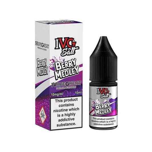 BERRY MEDLEY- IE - IVG SALT - 10mg LIQUID - 10 PACK