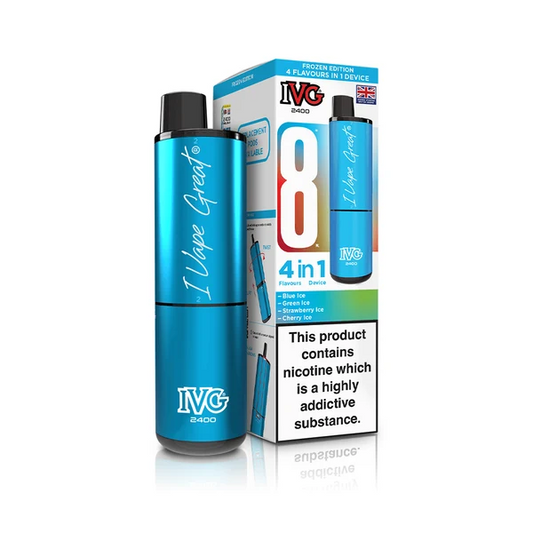FROZEN EDITION 4 IN 1 IVG 2400 UK - 5 PACK