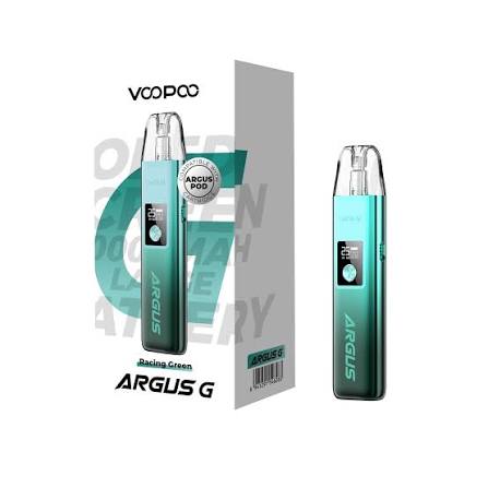 RACING GREEN - ARGUS G - VOOPOO - KIT - 1 PACK