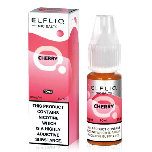 CHERRY - UK - ELFLIQ - 10mg LIQUID - 10 PACK