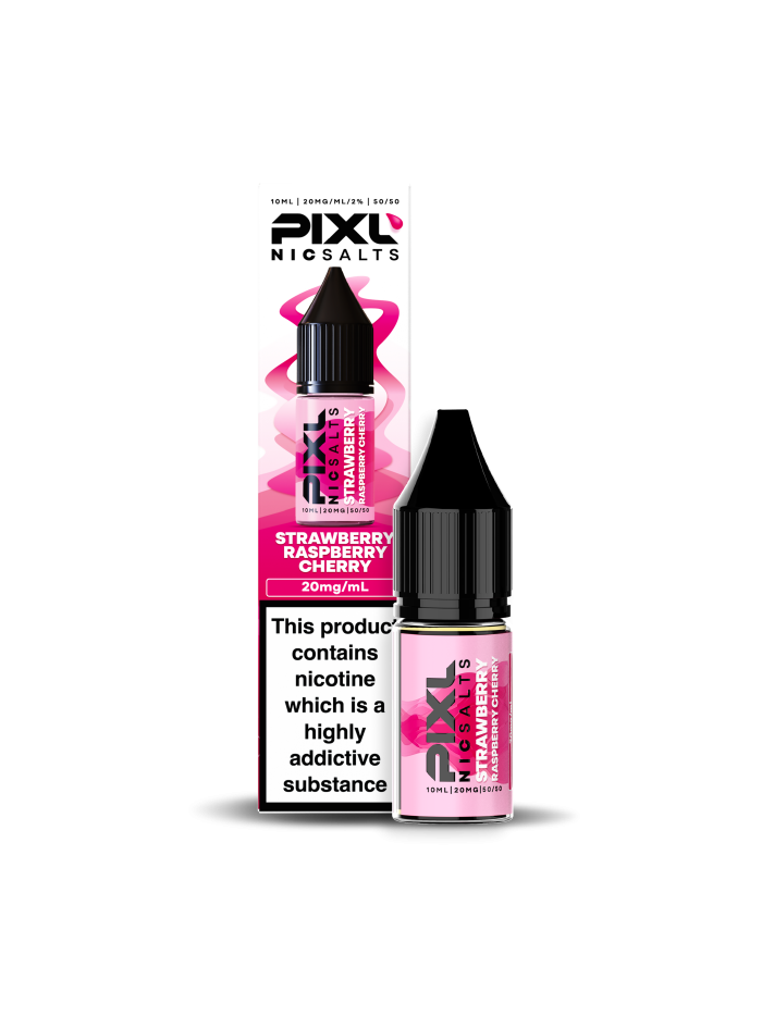 STRAWBERRY RASPBERRY CHERRY -  PIXL - 20mg LIQUID - 10 PACK