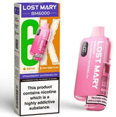 BM6000 UK Disposable Strawberry Watermelon (Pack Of 5)