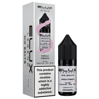 VANILLA TOBACCO -  ELUX LEGEND - 10mg LIQUID - 10 PACK