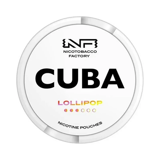 LOLLIPOP - 3 Dot - NICOTINE POUCH - CUBA - 10 Pack