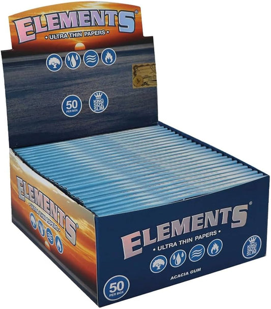 ACACIA GUM - ULTRA THIN PAPER - ELEMENTS - 50 Pack