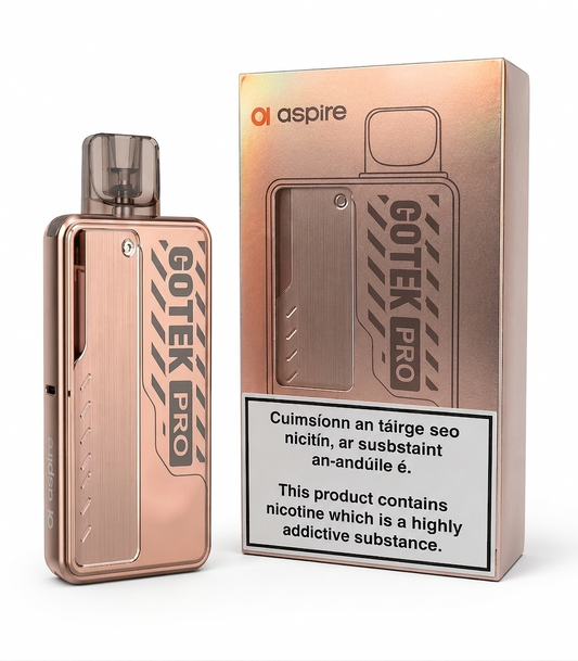 ROSE GOLD - GOTEK PRO - ASPIRE - KIT - 1 PACK