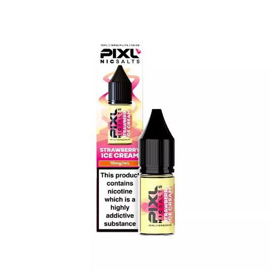 STRAWBERRY ICE CREAM -  PIXL - 10mg LIQUID - 10 PACK