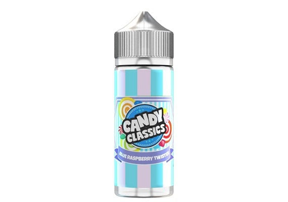 BLUE RASPBERRY TWISTER -  UK - CANDY CLASSICS -  100ml LIQUID - 1 PACK