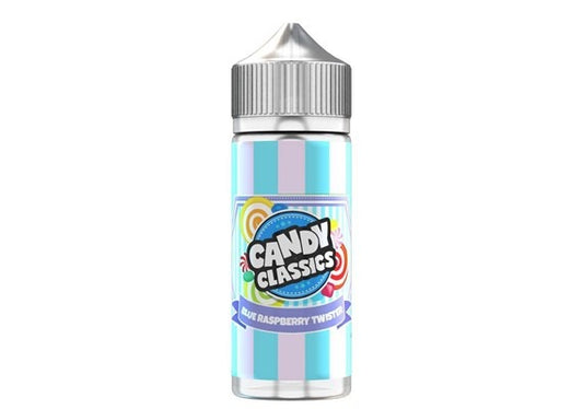 BLUE RASPBERRY TWISTER -  UK - CANDY CLASSICS -  100ml LIQUID - 1 PACK