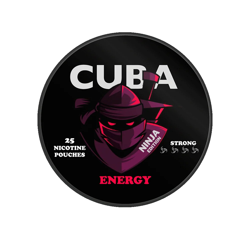 ENERGY - NINJA EDITION - NICOTINE POUCH - CUBA - 10 Pack