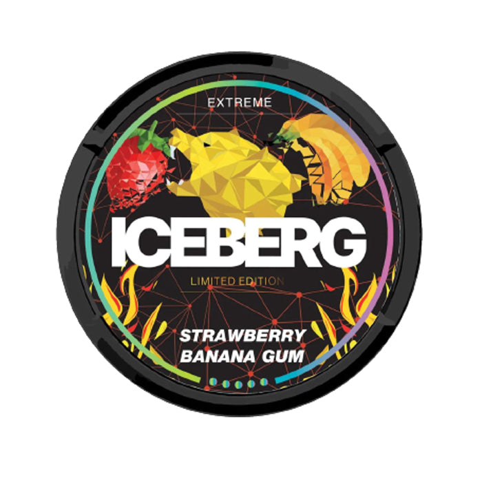 Iceberg Strawberry Banana Gum