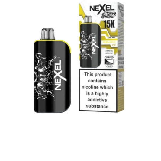 PINEAPPLE ICE - UK - NEXEL THUNDER  - 15K - KIT - 5 Pack