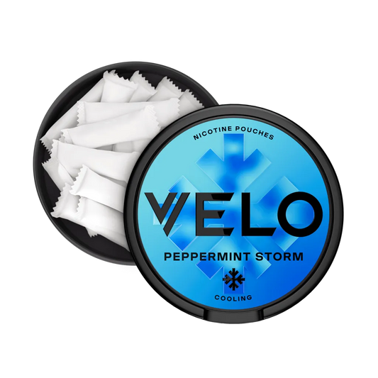 PEPPERMINT STORM - 5DOT - NICOTINE POUCH - VELO - 10 Pack