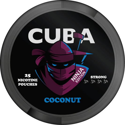 COCONUT - NINJA EDITION - NICOTINE POUCH - CUBA - 10 Pack