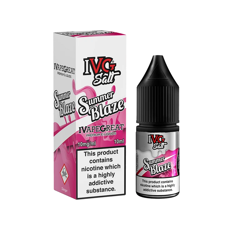 SUMMER BLAZE - IE - IVG SALT - 10mg LIQUID - 10 PACK
