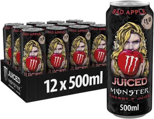 Monster Energy Bad Apple X12 Pack