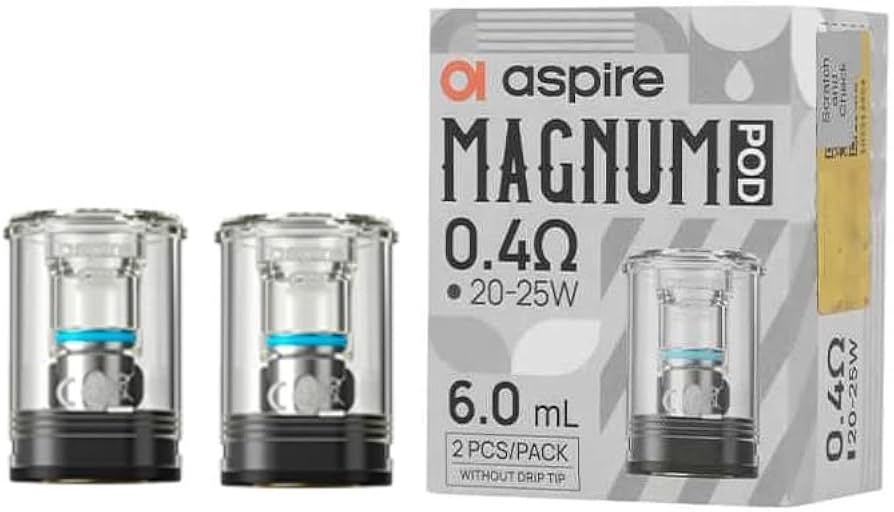 MAGNUM 0.4Ω - POD 6.0ML - ASPIRE - 1 PACK