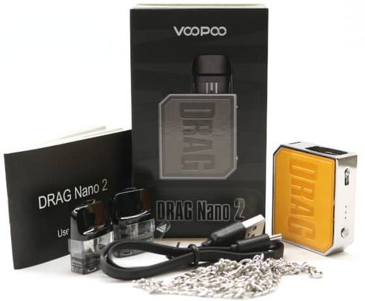ORANGE - DRAG NANO 2 - VOOPOO - KIT - 1 Pack