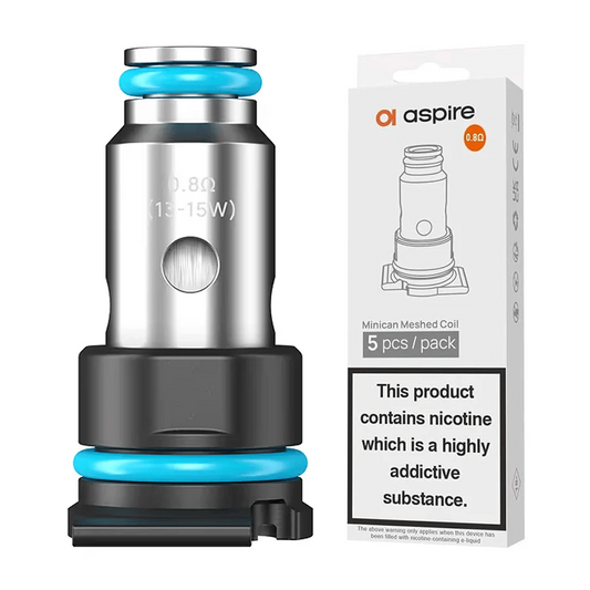 MINICAN MESHED COIL 0.8Ω - ASPIRE - 20 PACK
