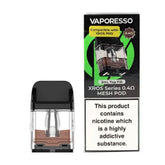 vaporesso xros pods 0.4/0.6/0.8/1.0