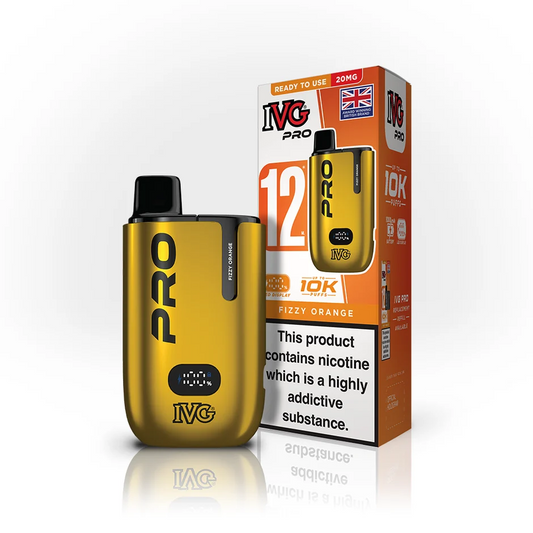 FIZZY ORANGE - UK - IVG PRO KIT - 5 Pack