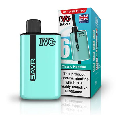 IVG SAVR Classic Menthol (Pack Of 5)