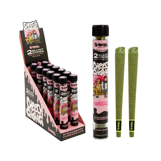 STRAWBERRY CHEESECAKE - 2 BLUNT CONES -  G ROLLZ  - 12 Pack