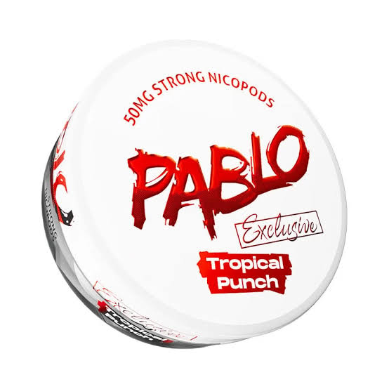 TROPICAL PUNCH - NICOTINE POUCH - PABLO EXCLUSIVE- STRONG - 10 Pack