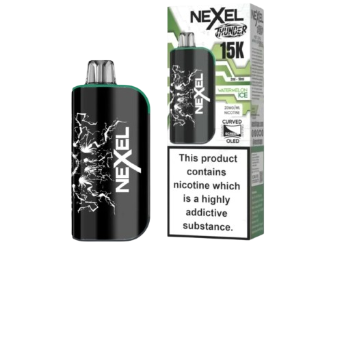 WATERMELON ICE - UK - NEXEL THUNDER - 15K - KIT - 5 Pack