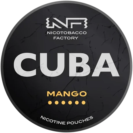 MANGO - 5 Dot - NICOTINE POUCH - CUBA - 10 Pack
