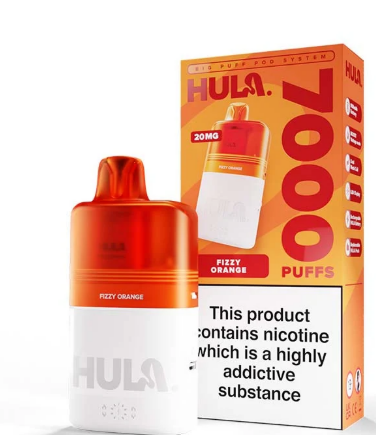 FIZZY ORANGE  - UK - HULA - KIT - 10 Pack
