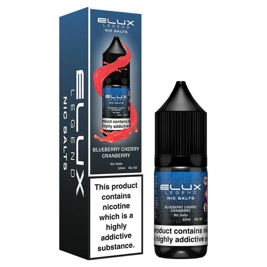 BLUEBERRY CHERRY CRANBERRY -  ELUX LEGEND - 10mg LIQUID - 10 PACK