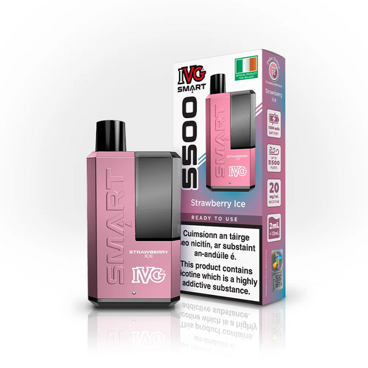 STRAWBERRY ICE - IE - IVG 5500 - DISPOSABLE KIT - 5 PACK