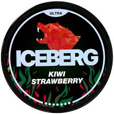 KIWI STRAWBERRY - NICOTINE POUCH - ICEBERG - ULTRA - 10 Pack