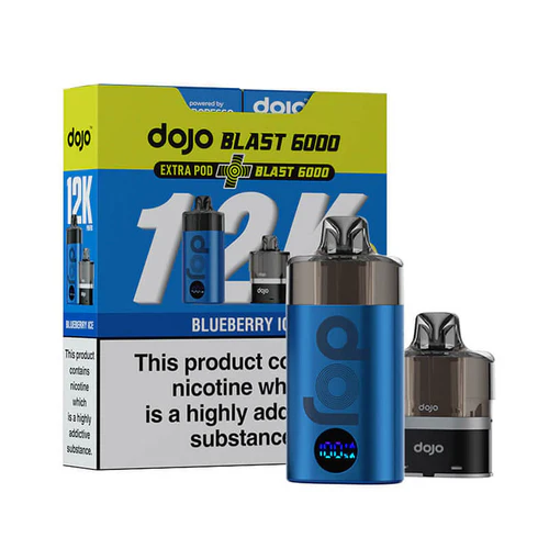 BLUEBERRY ICE - DOJO BLAST 6000 - VAPORESSO - KIT - 1 Pack